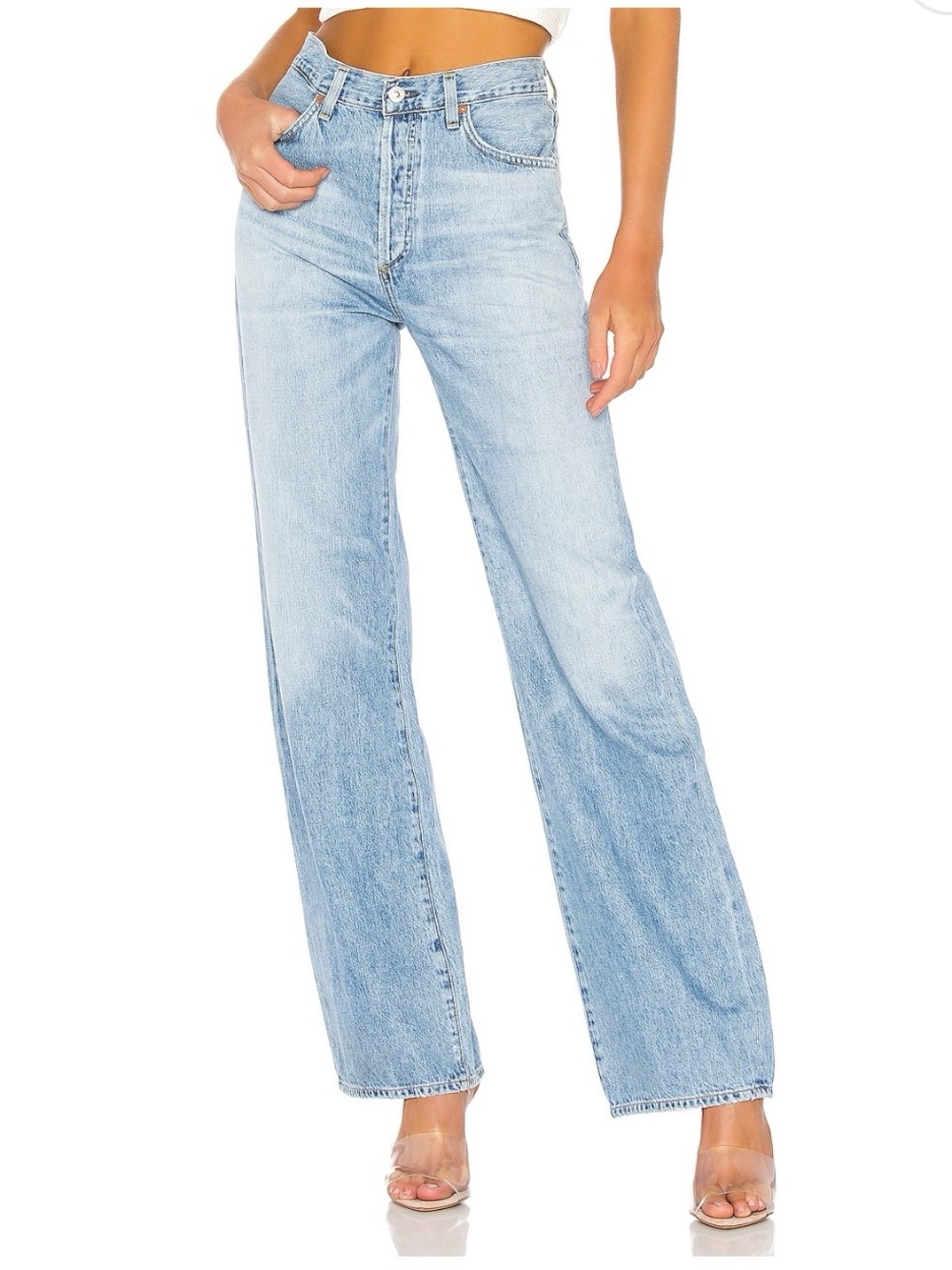 Citizens Of Humanity Annina Straight-Leg Jeans 25 Long 33.5” inseam